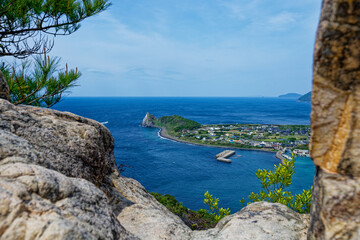 Coastal View from Tateishi Mount, Itoshima, Japan
