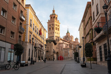 Naklejka premium Cathedral of Santa María de Mediavilla in Teruel. Aragón