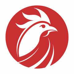 vector image of a rooster