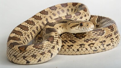 Bullsnake on studio background