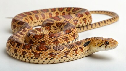 Obraz premium Bullsnake on studio background