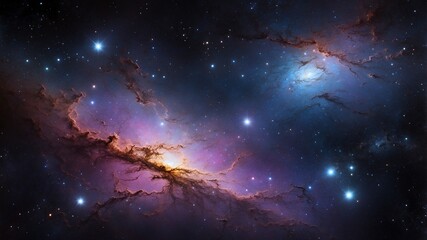 Fototapeta premium A fascinating view into the depths of the universe