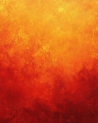 Abstract fiery gradient background with textured surface vibrant color transition from yellow to deep red creating a warm and dynamic visual effect