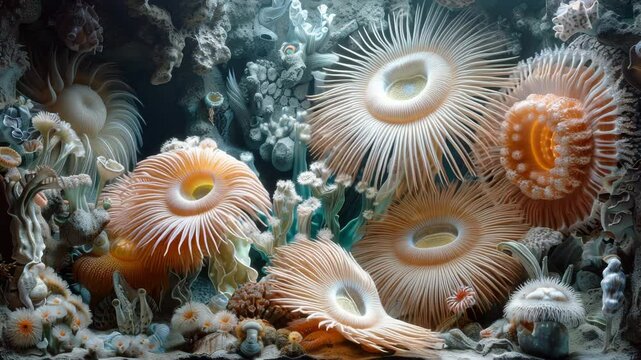 Explore vibrant coral reefs and their unique marine life with stunning visuals of underwater ecosystems