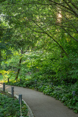 Le Parc des Bruyères dans la ville de Bois Colombes à côté de Paris