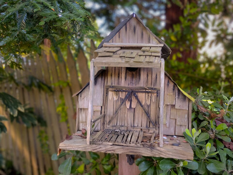 Barn Style Bird House