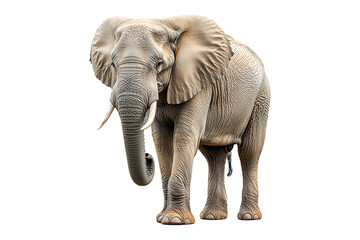 Obraz premium large elephant isolated on transparent background