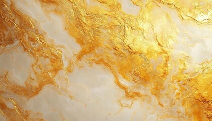 Naklejka premium Luxurious marble surface with golden veins.