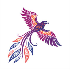 Multicolor Bird Logo Design for Corporate Identity .