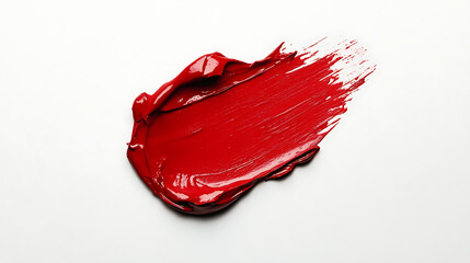 red nail polish