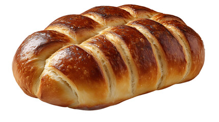 Golden Brown Loaf of Bread Bakery Product Freshly Baked Pastry