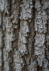 Obraz premium Close-up of natural textures like tree bark, fabric or stone with intricate patterns in macro photography style Generative AI