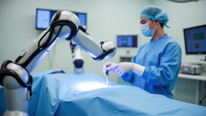 Robotic Surgery System in Modern Operating Room