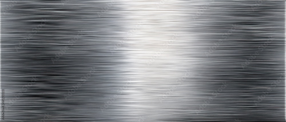 Poster abstract silver and gray metallic texture with horizontal lines creating a modern and industrial vib