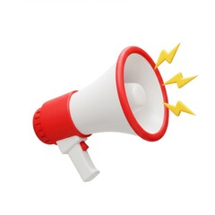 Megaphone announcement promotion communication marketing loud speaker