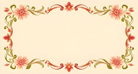 vintage frame vector