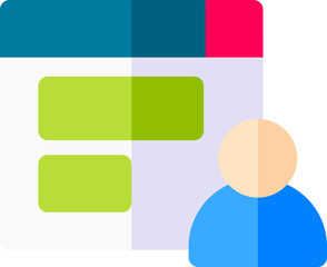 user illustration on a white background     