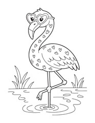 Fototapeta premium Flamingo 