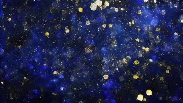 Video abstract effect bokeh lights
