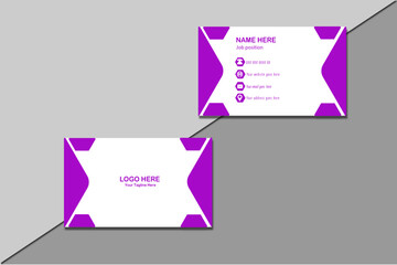 Fototapeta premium modern business card template