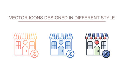 shop sale icon design with white background stock illustration