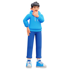 3D Character Male Teenager
