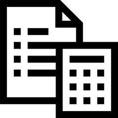 invoices illustration on a white background     