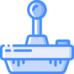 joystick illustration on a white background     