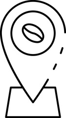 map point illustration on a white background     