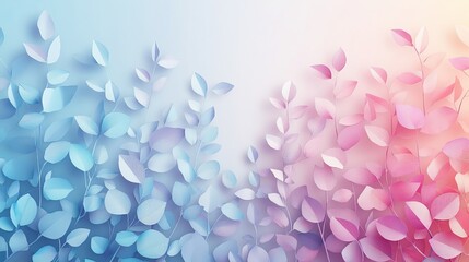 Fototapeta premium Delicate Paper Art Background