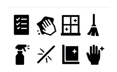 Fototapeta na wymiar vector illustration of cleaning tools