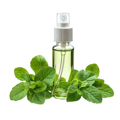 Pet Safe Dental Spray with Mint Flavor Isolated on Transparent Background