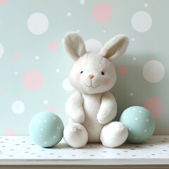 Obraz premium Simple cute dotted texture high resolution wallpaper