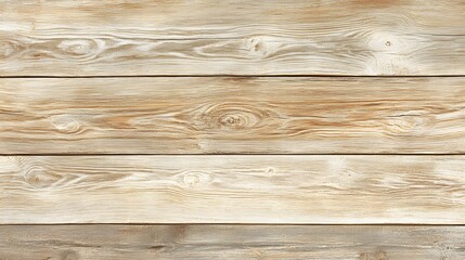 Naklejka premium Light Beige Wooden Planks Texture Background