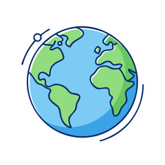 Globe earth world map geography travel international global continents countries planet earth