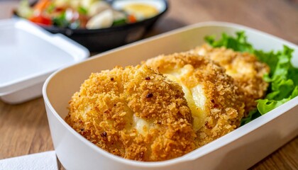 チーズ入り メンチカツ