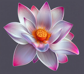 pink lotus flower