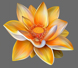 yellow lotus flower