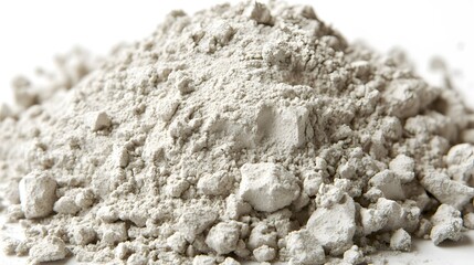 Closeup Gray Powder Pile Texture Background