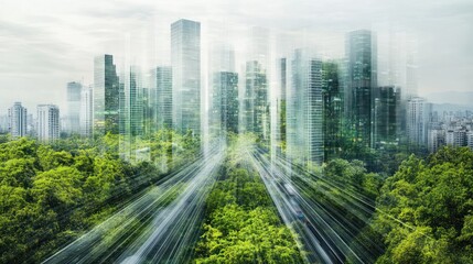 Urban Greenery: A Sustainable Cityscape Vision