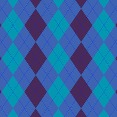 Square of alternating colors.