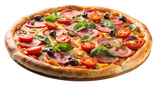 Top down pizza PNG file with no background great for website headers editable templates takeaway menus and fast food branding milkyhexddway pizzas for creating advertising