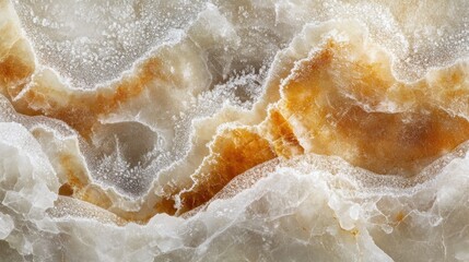 Obraz premium Abstract stone texture beige white and orange swirls high resolution background