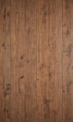 Naklejka premium Photorealistic blueprint mockup on aged wood grain texture , engineering, wooden surface