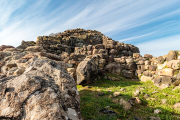 Su Nuraxi is a nuragic archaeological site in Barumini, Sardinia, Italy