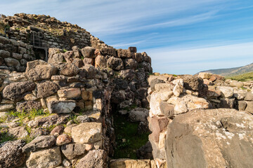 Su Nuraxi is a nuragic archaeological site in Barumini, Sardinia, Italy