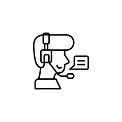customer support icon sign vector
