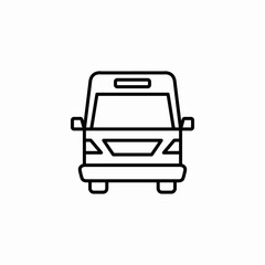 delivery truck icon sign vector