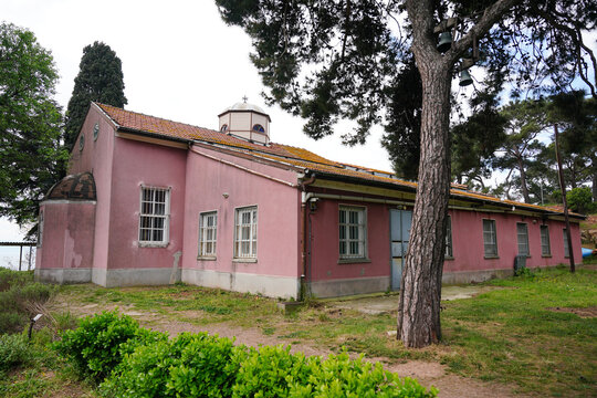 Terk-i Dunya Monastery in Heybeliada Island, Istanbul, Turkiye