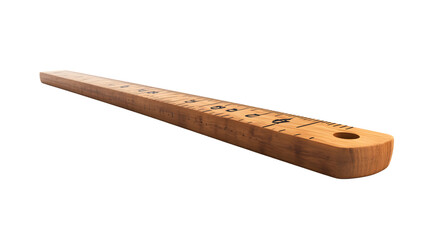 Wooden Ruler with Measurement Marks Ideal for Crafting DIY Projects and Educational Purposes